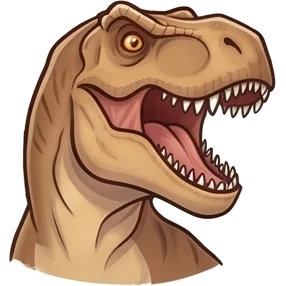 T-rex uit de dinobingo